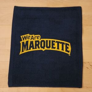 "We Are Marquette" Navy Rally Towel Basketball Golden Eagles